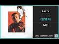 Lazza - CENERE Lyrics English Translation - Italian and English Dual Lyrics  - Subtitles Lyrics