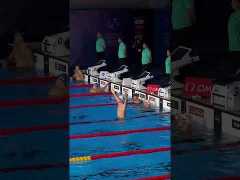 Here comes Kornev again 🤯 #worldrecord #swimming #wr #butterfly #worldcup #worldaquatics