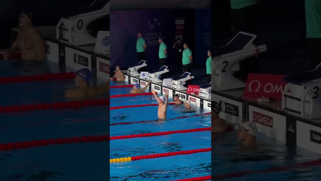 Here comes Kornev again 🤯 #worldrecord #swimming #wr #butterfly #worldcup #worldaquatics