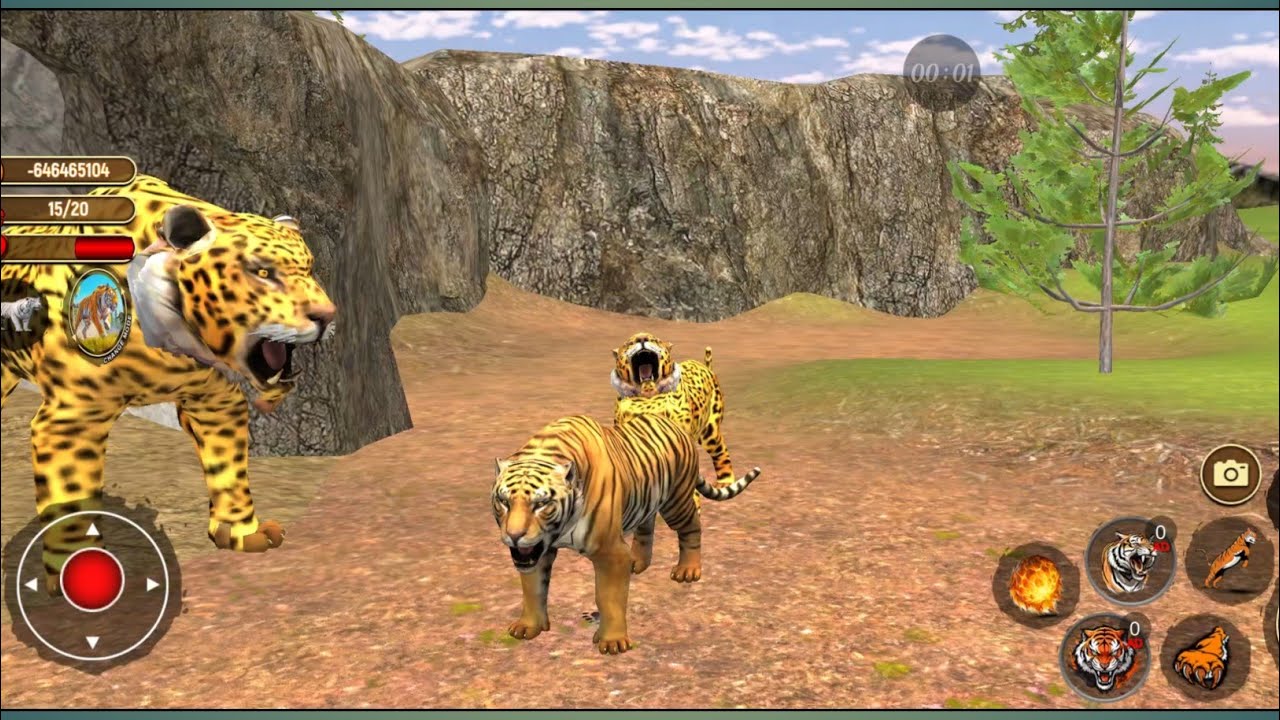 Unlimited animal hunting tiger game