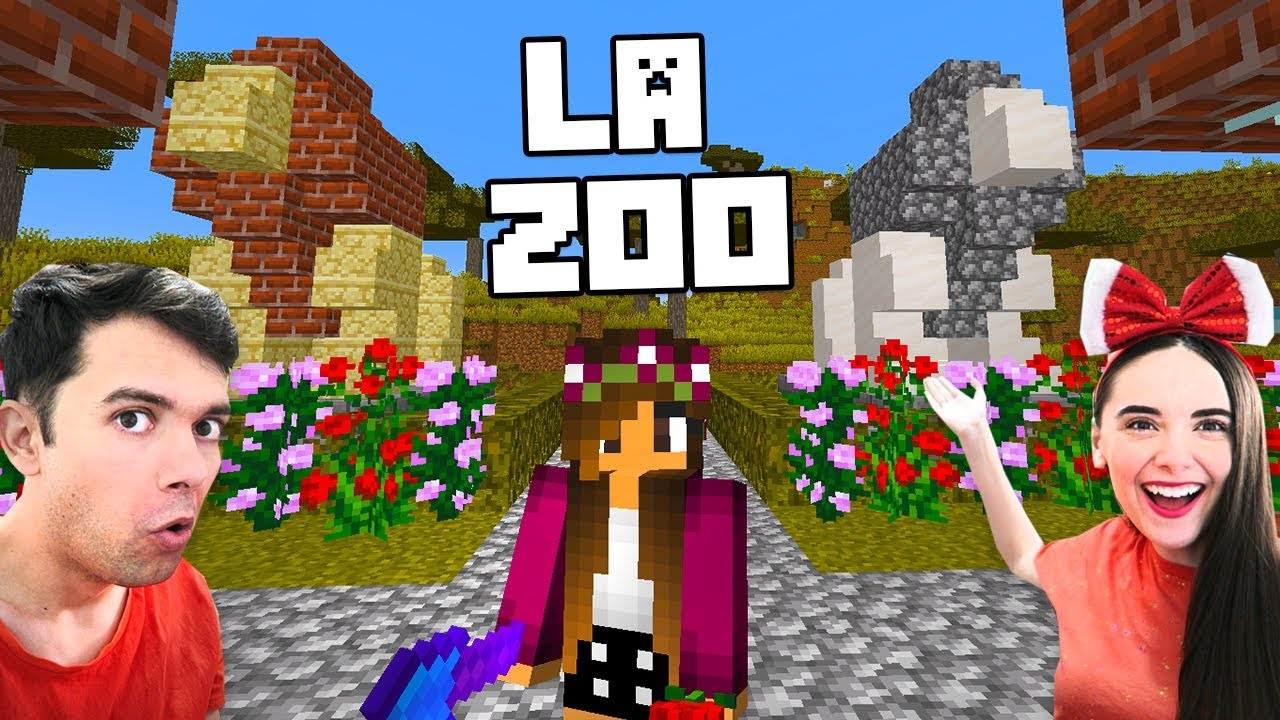 Statui Cu Lei La Zoo In Minecraft Youtube