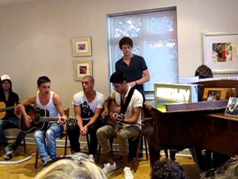 The Wanted - Gold Forever (NATHAN PLAYING PIANO) \u0026 Glad You Came - Gig In Your Gaff (LIVE)