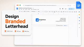 How to Create Letterhead Templates in Google Docs (Branded Letterhead Design) How to Create Letterhead Templates in Google Docs (Branded Letterhead Design)
