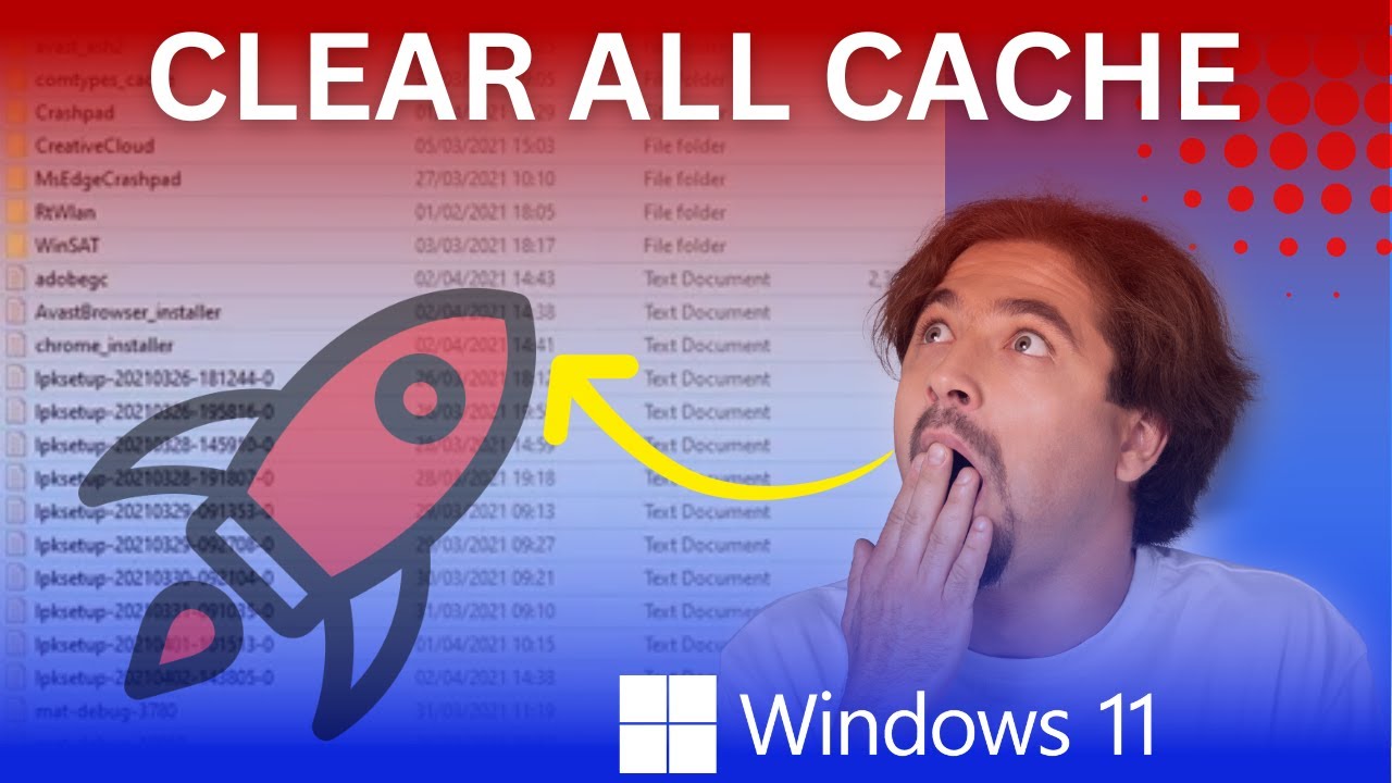 How To Clear All Cache in Windows 11 🚀 - YouTube