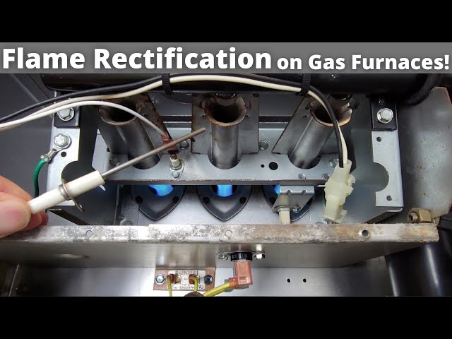 Understanding Flame Rectification on Gas Furnaces! Explanation, Testing, Flame Rod, Ground Issues! class=