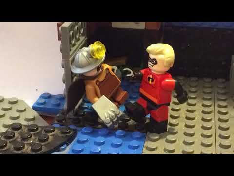 lego the incredibles 2 underminer vs mr incredible