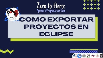 Como exportar proyectos en Eclipse