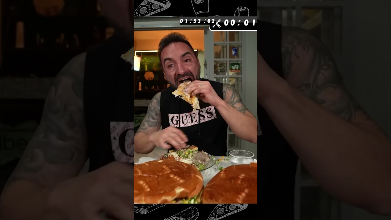 O MAIOR X-TUDO DA CIDADE!! PEDI 3!! 