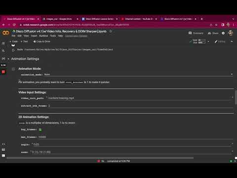 Disco Diffusion Errors: 'frames_skip_steps' is not defined
