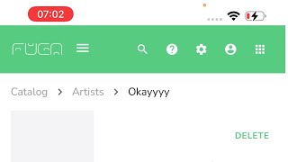 How to add a Music artist to Fuga music Distribution account; How to Map Spotify and Apple music  screenshot 3