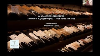 Iron Gate Auctions | Demystifying Wine Auctions with Stephen Ranger from Ranger Wine