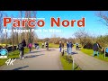 4k Milano Parco Nord relaxing virtual tour - Winter Season 2021