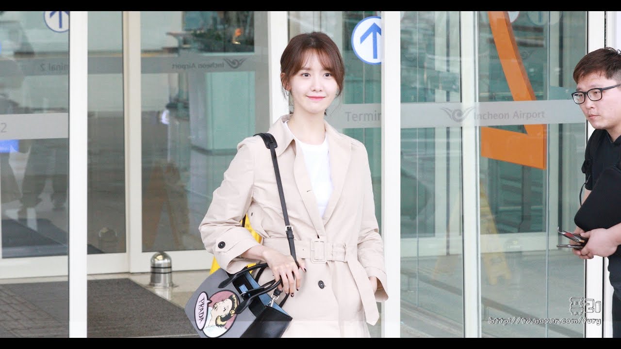 180502 소녀시대(SNSD) 윤아 (인천공항 출국)