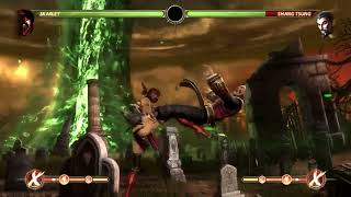 MK9 Scarlet 75% combo, but xray does 0 damage