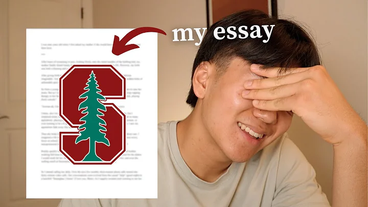reading my emotional college essay that got me into stanford