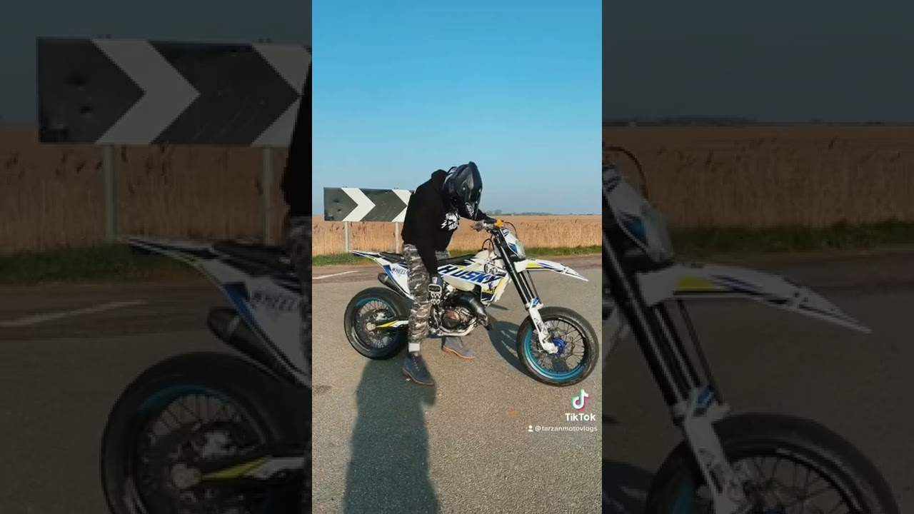 Husqvarna TX 125 Supermoto 😍 Music to my ears… 