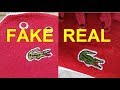 Real vs. Fake Lacoste shoes. How to spot fake Lacoste footwear