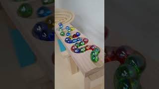 Marble Run Race ASMR HABA wave slope part13 #marblerun #マーブルラン #shorts