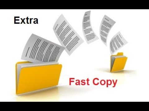 137- نسخ الملفات بسرعة فائقة وكبيرة جدا عن طريق الدوس copy files very fast with CMD