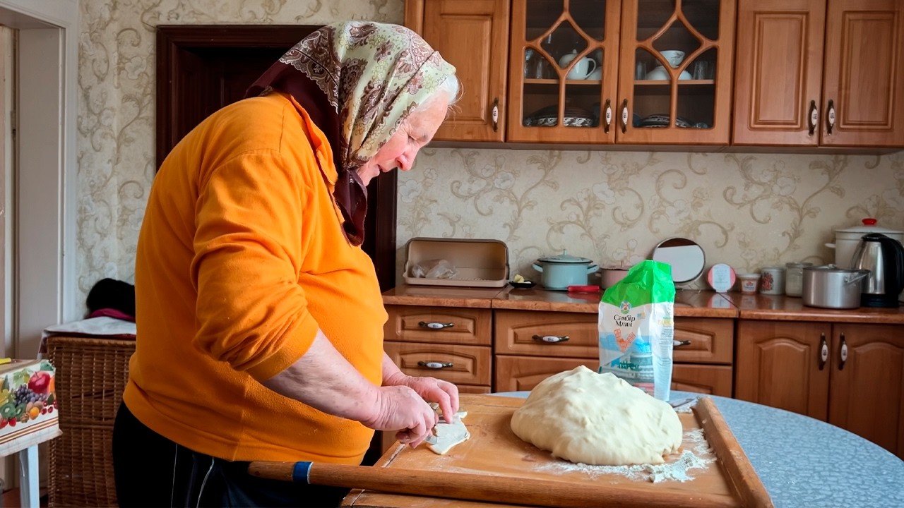 LONELY 85yo Grandma's EMOTIONAL REUNION with Son | Spring Cleaning and Cooking in Carpathian Village