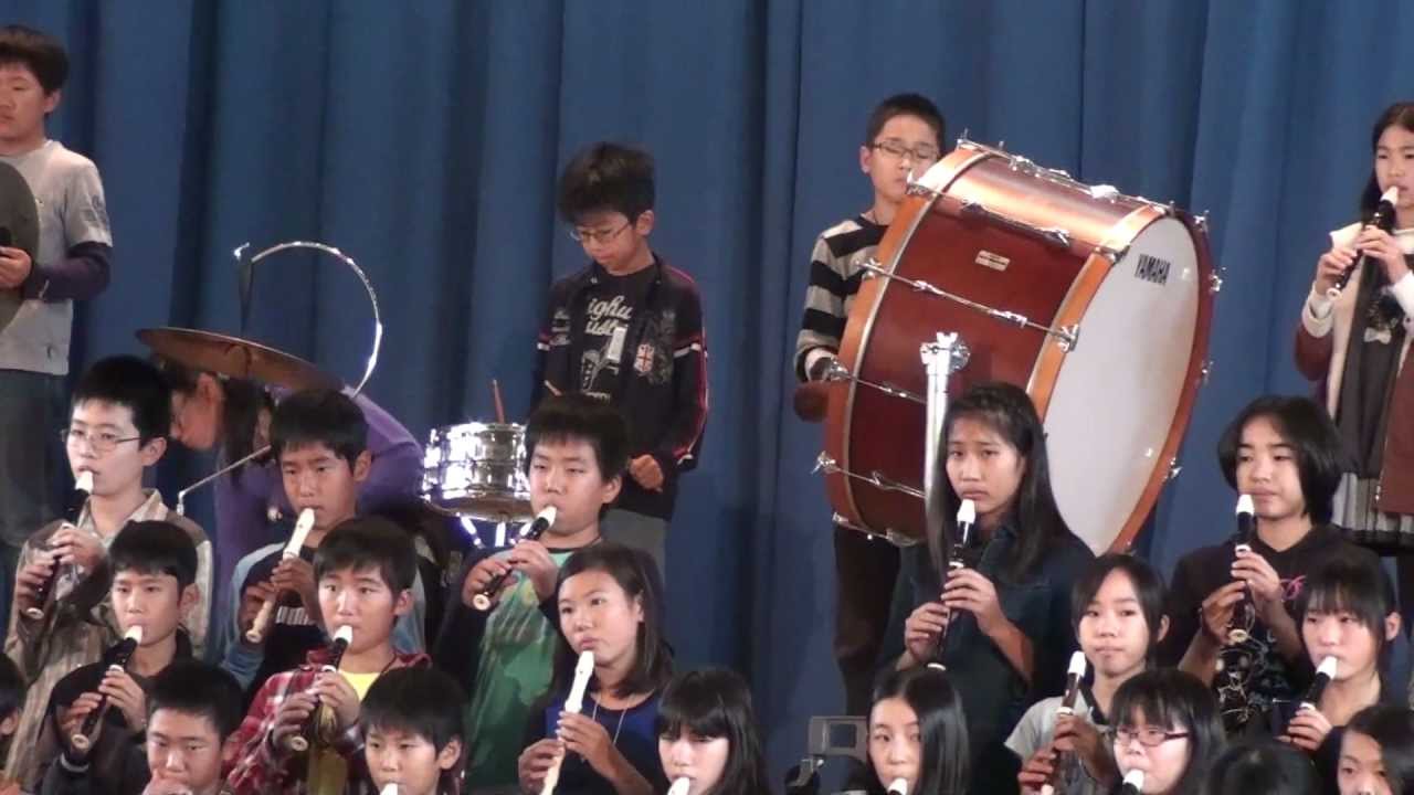 ロッキーのテーマ Gonna Fly Now Theme Of Rocky ６年生 学習発表会 Youtube