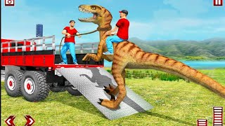 Real Tractor Farm Animal Truck Driving Simulator #1 - Wild Animal Transport - Android Gameplay HD screenshot 5
