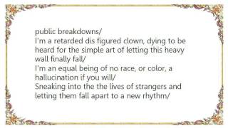 Blue October - Retarded Dis Figured Clown Lyrics