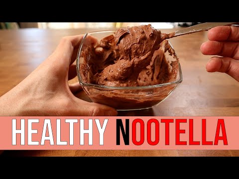 Quick and Easy Homemade Healthy Nutella  Low Calorie High Protein Nutella Recipe  Anabolic Dessert