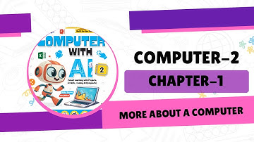 Computer 2 | Chapter 1 | More About A Computer