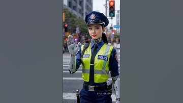 De toekomst is hier: waanzinnig realistische vrouwelijke robotagent stopt het verkeer (2026 AI Te...