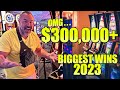My biggest wins gambling in 2023 a winners story