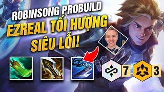 ROBINSONGZ CHẠM MỨC 1K ĐIỂM NHỜ BIỆT ĐỘI VÔ CỰC CÙNG EZREAL BẮN CHIÊU TÙM LUM CỰC MẠNH ĐTCL 8.5