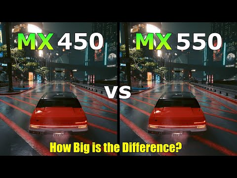 Nvidia MX450 vs Nvidia MX550 - How Big is the Difference?