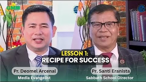 LESSON 1: RECIPE FOR SUCCESS | OCTOBER 3, 2025