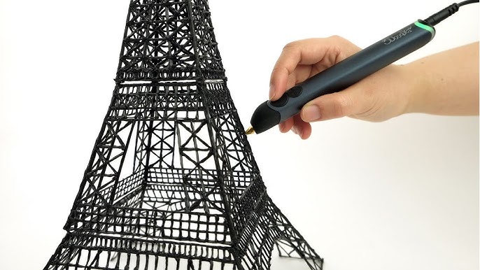 Draw in the air with the purple Nano 3D Printing Pen from 3D&Print!