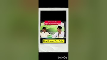 Ngaji Bareng Gus Baha: Nabi Musa lebih afdhol daripada Nabi Khidir #shorts