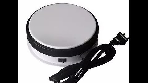 Display Base 360 Degree Electric Rotary Table Display for Photography