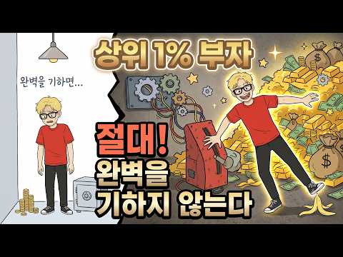 부자들이 하지 않는 완벽주의에 빠진 똑똑한 90% 사람들이 돈을 못 버는 진짜 이유