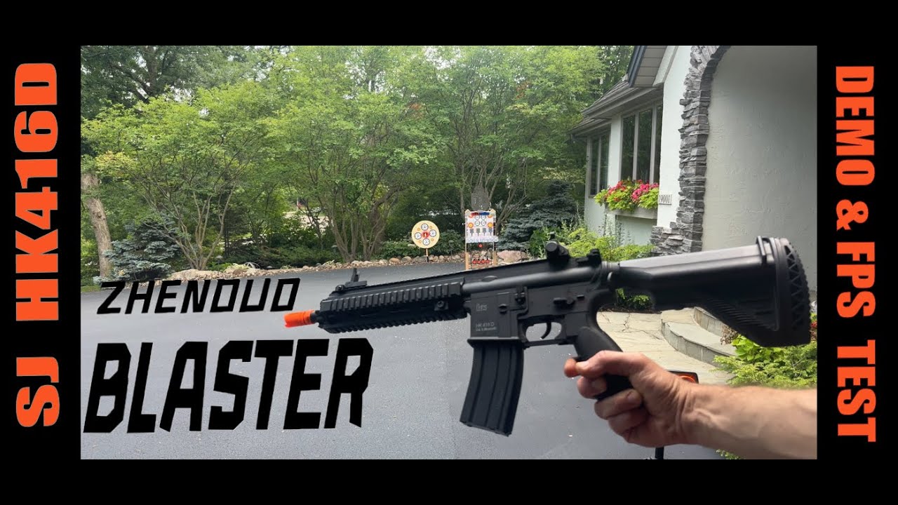 Si Jun HK416D Gel Blaster | Safe, Semi/Full-Auto Fun