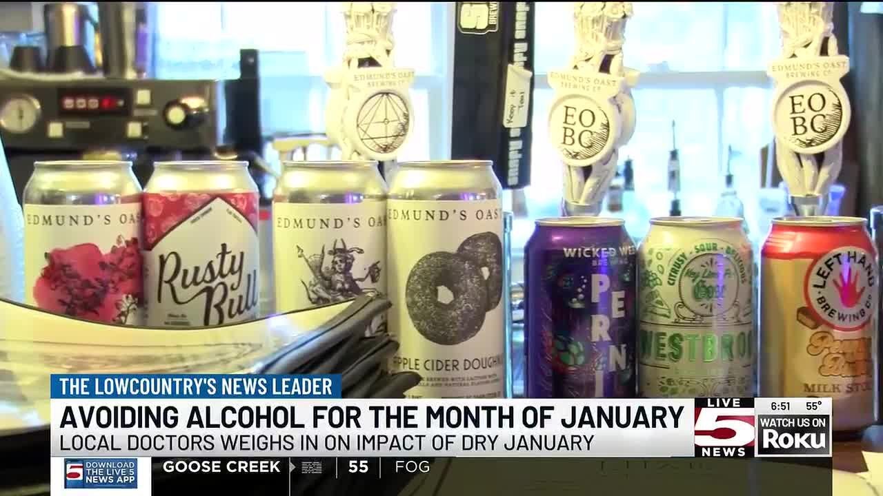VIDEO: Dry January encourages reset on alcohol habits, Lowcountry health experts say