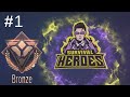 Survival Heroes - First MOBA Battle Royal Game - SOLO vs DUO - Road to Peerless Royal 🏆 #Bronze