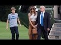 Barron Trump Carries Fidget Spinner as He Finally Moves Into The White House