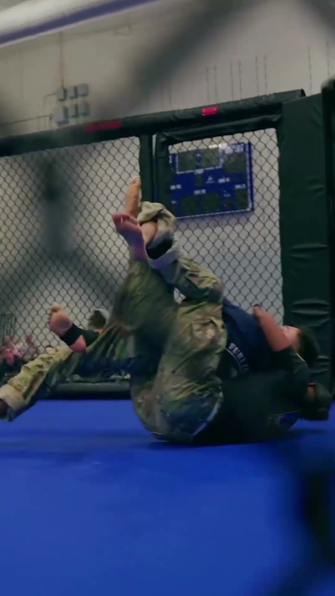 When you meet an opponent that is several times larger than you # Fighting # one-move #ko