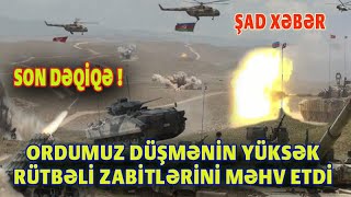 Daha bir şad xəbər - erməni hərbi hissə, divizya, alay komandirləri...  / SON DƏQİQƏ!