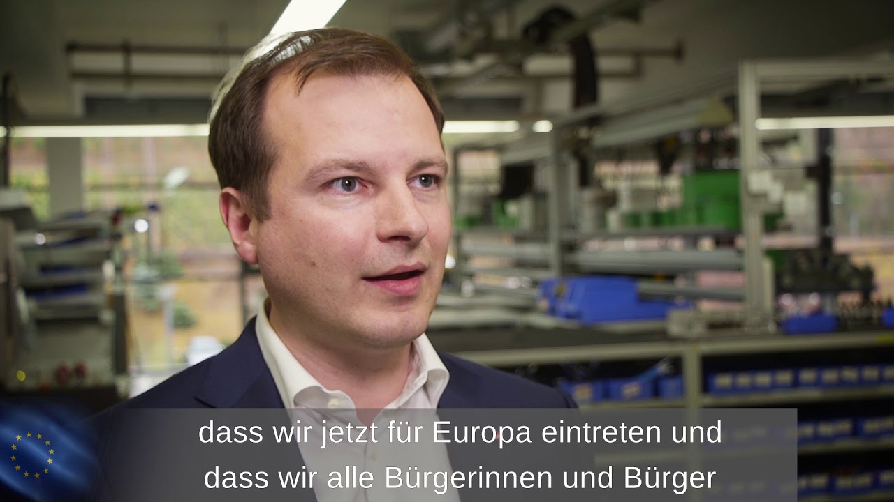 Flaggezeigenfureuropa Christopher Mennekes Mennekes Elektrotechnik Kirchhundem Youtube