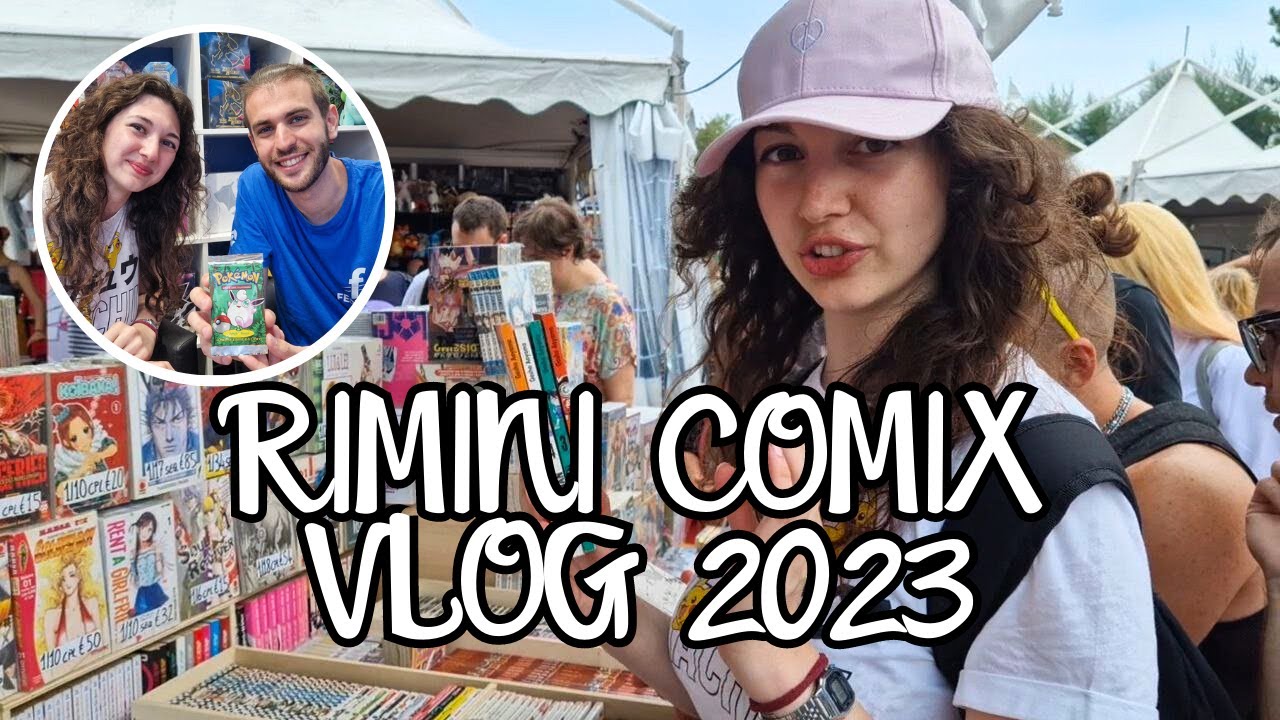 VLOG RIMINI COMIX 2023 ❤ tanti creators, amici e il concerto di Giorgio Vanni