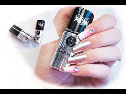 Catrice Lux Chrome Foil Effect Nailpolish 2in1 Base Topcoat Femketjenl Youtube