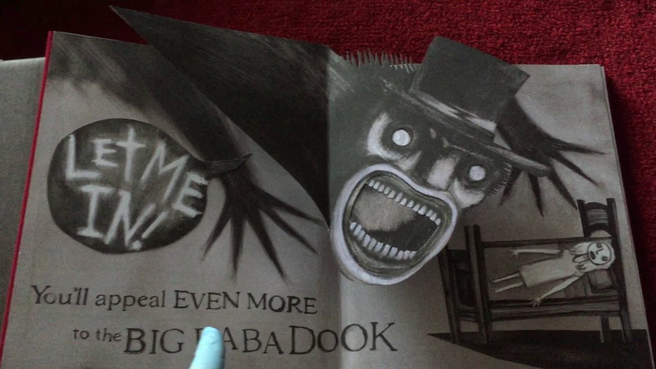 the babadook mister babadook official pop up book reading youtube