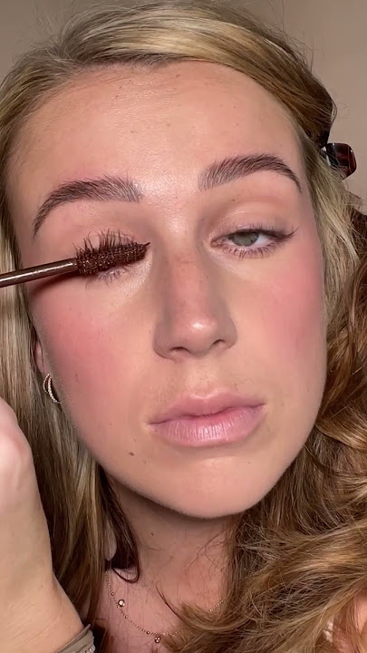 YSL Beauty Brown Mascara 🤎 #mascara #newmakeup #makeuptutorial