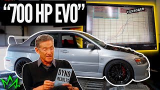 SELLER CLAIMED 708HP  DYNO Results Are IN! ( 2.3 Stroker Evo IX )